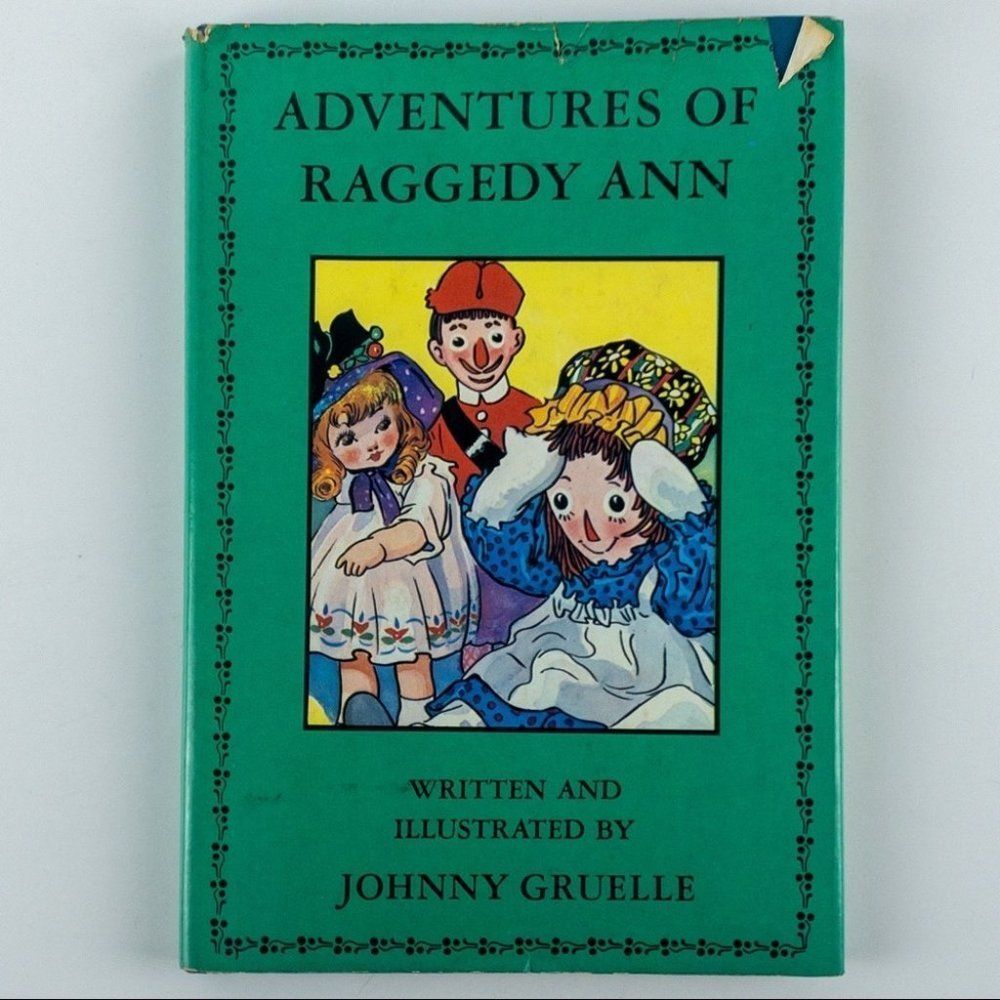 2/$50 - Illustrated Adventures of Raggedy Ann by Johnny Gruelle Hardcover w/ DJ